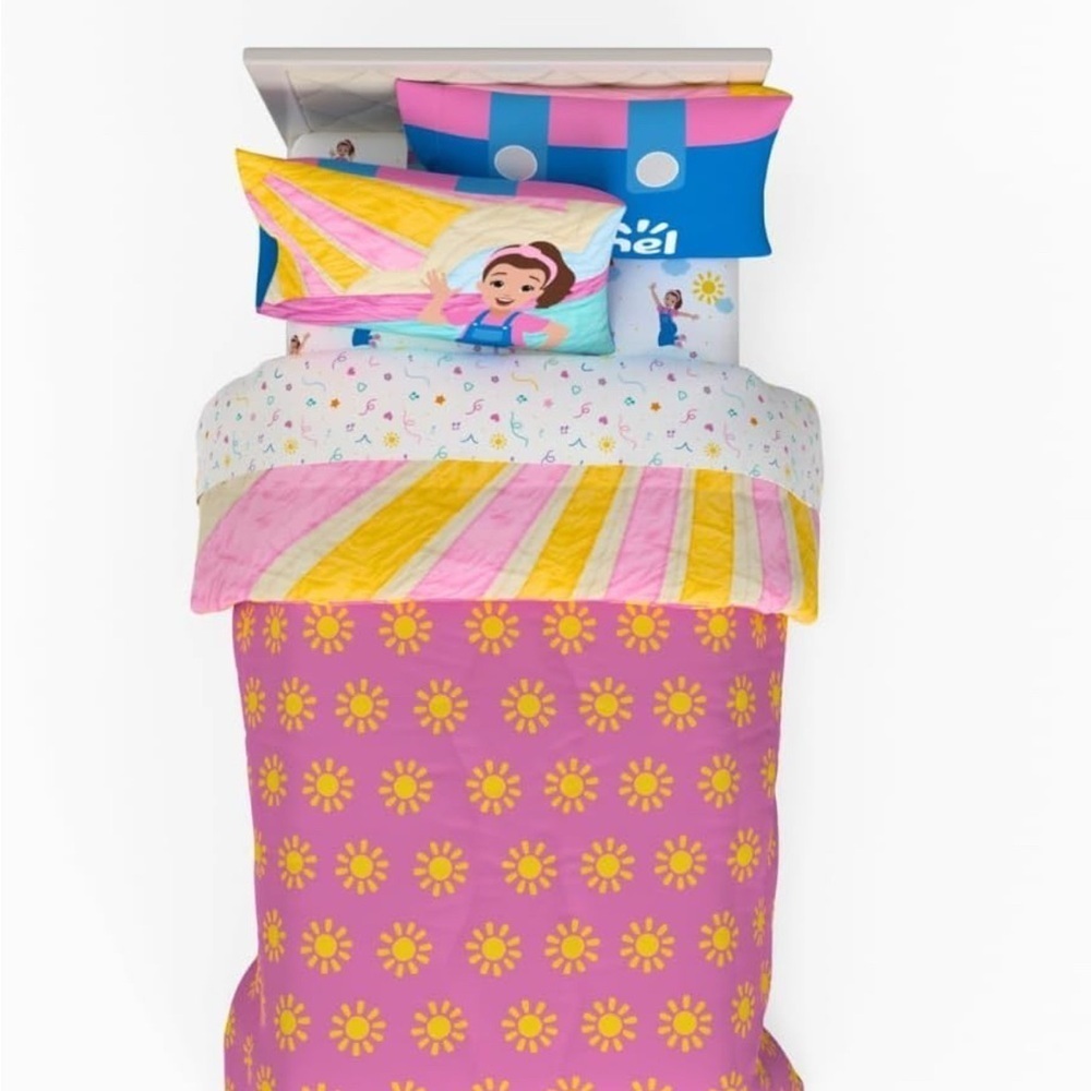 Ms.Rachel Bedding Super Soft Microfiber Comforter and Sheet Set 4 Piece Twin Siz - Picture 4 of 10